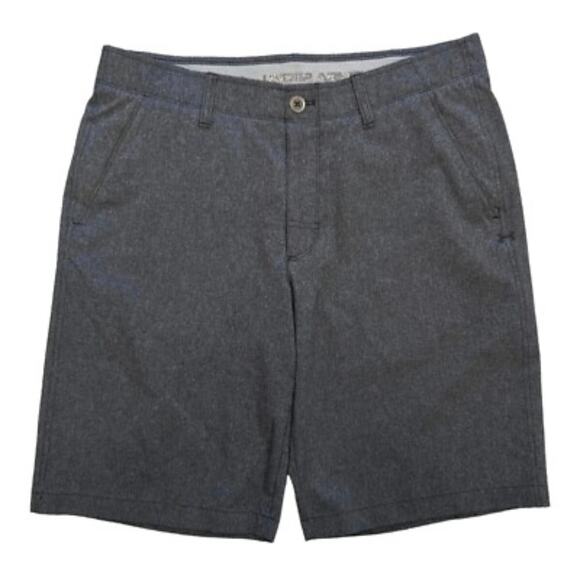 Under Armour HeatGear Golf Shorts 34 Gray Loose Fit Match Play UA - Picture 2 of 8